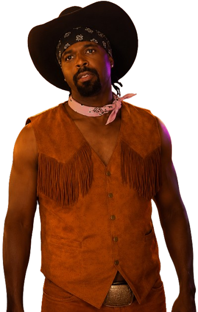 Shawn Wayans Scary Movie 6 Suede Fringe Vest - Image 3